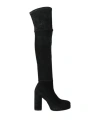 Vic Matie Vic Matiē Woman Boot Black Size 8 Leather In Black
