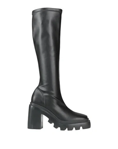 Vic Matie Vic Matiē Woman Boot Black Size 8 Textile Fibers