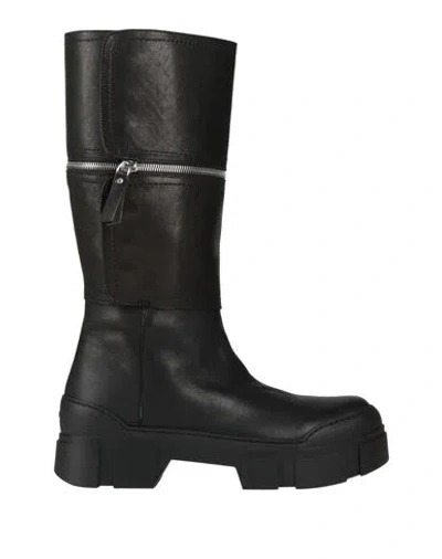 Vic Matie Vic Matiē Woman Boot Black Size 8.5 Leather In Multi