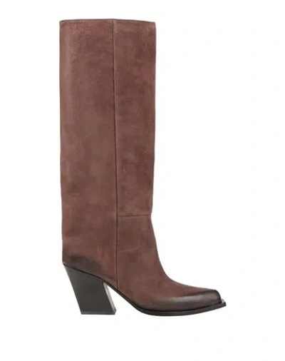 Vic Matie Vic Matiē Woman Boot Brown Size 8 Leather