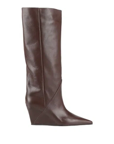 Vic Matie Vic Matiē Woman Boot Brown Size 8 Leather