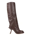 Vic Matie Vic Matiē Woman Boot Chocolate Brown Size 7 Leather