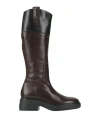Vic Matie Vic Matiē Woman Boot Dark Brown Size 6 Soft Leather In Brown