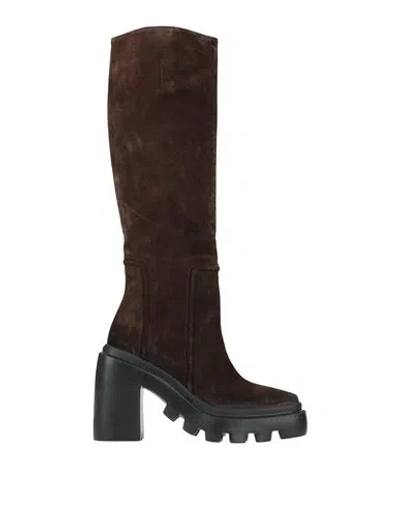Vic Matie Vic Matiē Woman Boot Dark Brown Size 7 Leather