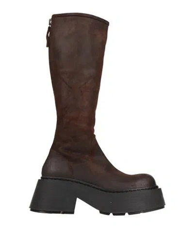 Vic Matie Vic Matiē Woman Boot Dark Brown Size 7 Leather