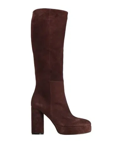 Vic Matie Vic Matiē Woman Boot Dark Brown Size 8 Leather