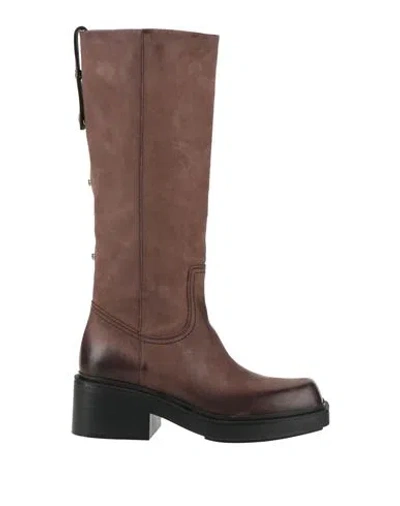 Vic Matie Vic Matiē Woman Boot Light Brown Size 8 Leather