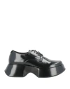 Vic Matie Vic Matiē Woman Lace-up Shoes Black Size 8 Leather