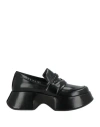 Vic Matie Vic Matiē Woman Loafers Black Size 8 Leather