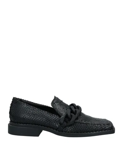 Vic Matie Loafers In Black