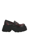 Vic Matie Vic Matiē Woman Loafers Red Size 8 Leather
