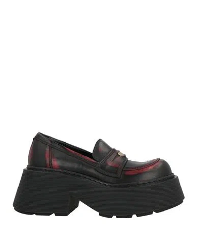 Vic Matie Vic Matiē Woman Loafers Red Size 8 Leather