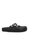 Vic Matie Vic Matiē Woman Mules & Clogs Black Size 10 Leather In Black