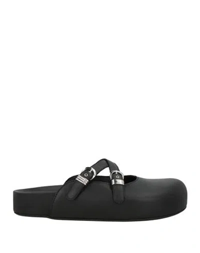 Vic Matie Vic Matiē Woman Mules & Clogs Black Size 10 Leather