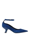 Vic Matie Vic Matiē Woman Pumps Blue Size 6 Leather