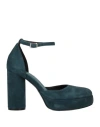 Vic Matie Vic Matiē Woman Pumps Pastel Blue Size 8 Leather