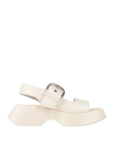 Vic Matie Vic Matiē Woman Sandals Beige Size 8 Leather