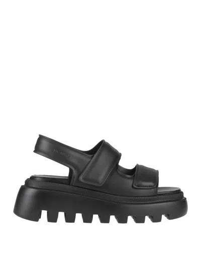 Vic Matie Vic Matiē Woman Sandals Black Size 5 Synthetic Fibers
