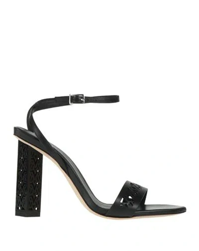 Vic Matie Vic Matiē Woman Sandals Black Size 5 Leather