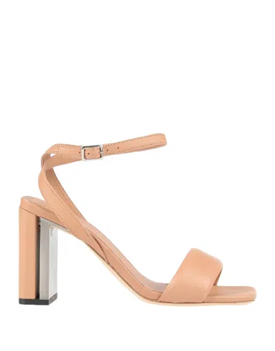 Vic Matie Sandals In Beige