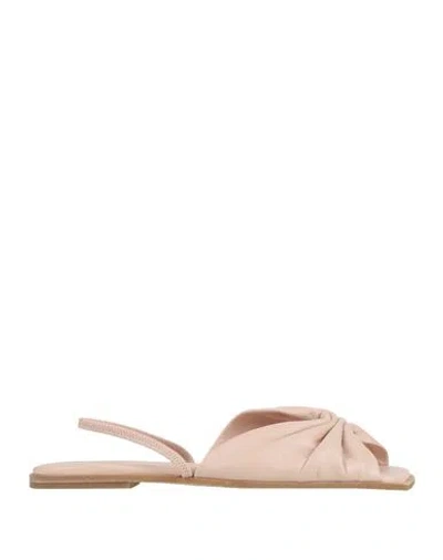 Vic Matie Vic Matiē Woman Sandals Light Pink Size 7 Leather