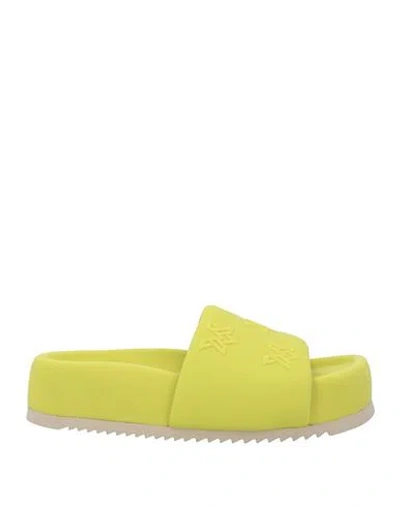 Vic Matie Vic Matiē Woman Sandals Lime Green Size 8 Textile Fibers