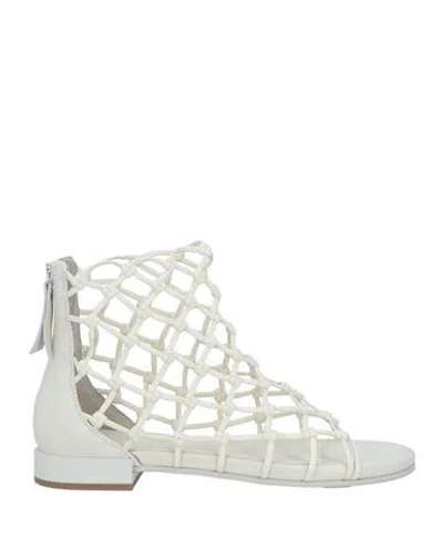 Vic Matie Vic Matiē Woman Sandals Off White Size 5 Synthetic Fibers