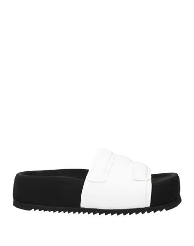 Vic Matie Vic Matiē Woman Sandals White Size 8 Leather