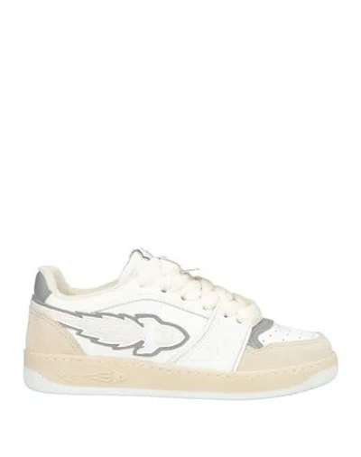 Vic Matie Vic Matiē Woman Sneakers Beige Size 7 Calfskin In Sand