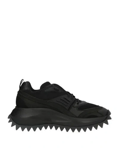 Vic Matie Vic Matiē Woman Sneakers Black Size 11 Calfskin, Synthetic Fibers