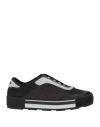 Vic Matie Vic Matiē Woman Sneakers Black Size 7.5 Vegetable Fiber, Rubber