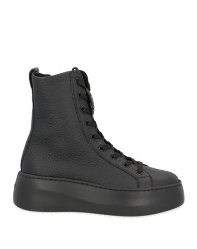 Vic Matie Vic Matiē Woman Sneakers Black Size 8 Leather