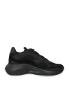 Vic Matie Vic Matiē Woman Sneakers Black Size 7 Leather, Textile Fibers In Black