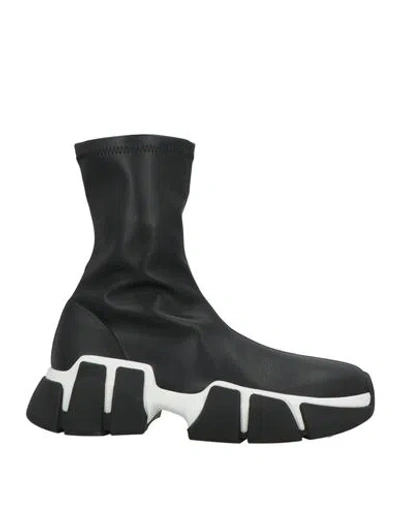 Vic Matie Vic Matiē Woman Sneakers Black Size 8 Textile Fibers