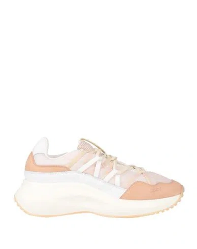 Vic Matie Vic Matiē Woman Sneakers Blush Size 8 Leather, Textile Fibers In Pink