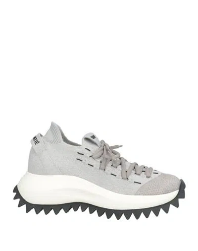 Vic Matie Vic Matiē Woman Sneakers Light Grey Size 10 Textile Fibers In Gray