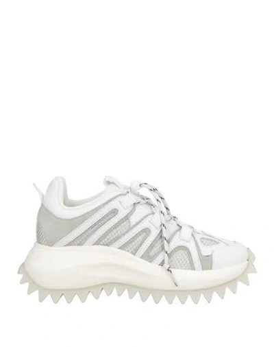 Vic Matie Vic Matiē Woman Sneakers Off White Size 8 Leather, Textile Fibers