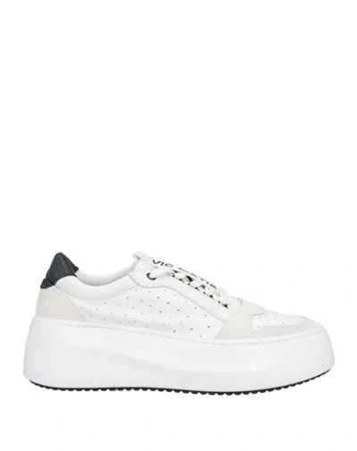 Vic Matie Vic Matiē Woman Sneakers White Size 11 Leather