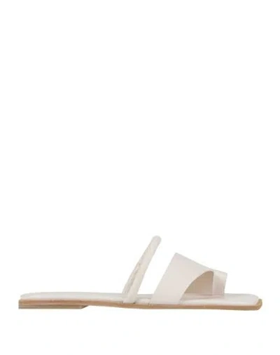 Vic Matie Vic Matiē Woman Thong Sandal Off White Size 8 Leather