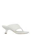 Vic Matie Vic Matiē Woman Thong Sandal Off White Size 8 Leather