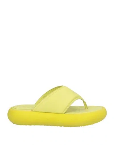 Vic Matie Vic Matiē Woman Thong Sandal Yellow Size 10 Leather