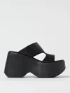 VIC MATIE HEELED SANDALS VIC MATIÉ WOMAN COLOR BLACK,424204002