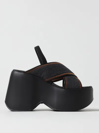 Vic Matie Wedge Shoes Vic Matié Woman Color Black