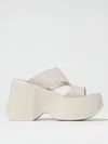 Vic Matie Wedge Shoes Vic Matié Woman Color Ice In Ice
