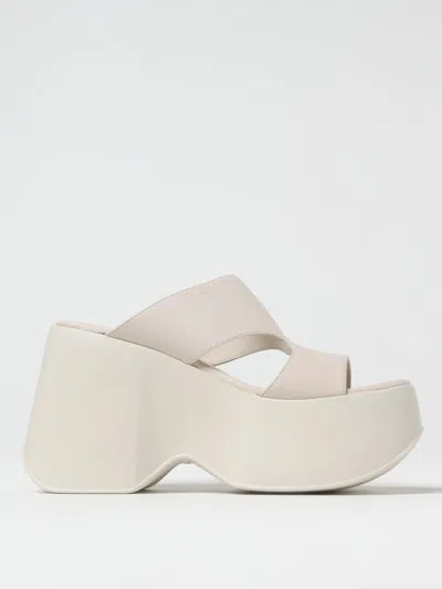 Vic Matie Wedge Shoes Vic Matié Woman Color Ice