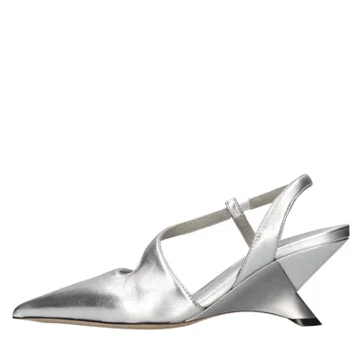 Vic Matie With Heel In Silver
