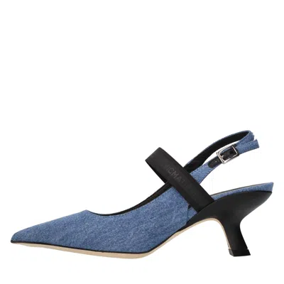 Vic Matie With Heel In Blue