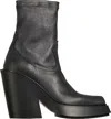 Vic Matie Block-heel 115mm Pointed-toe Boots In Black