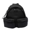 Vic Matie Zippered Backpack In Black