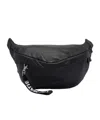 Vic Matie Zippered Shoulder Bag In Black